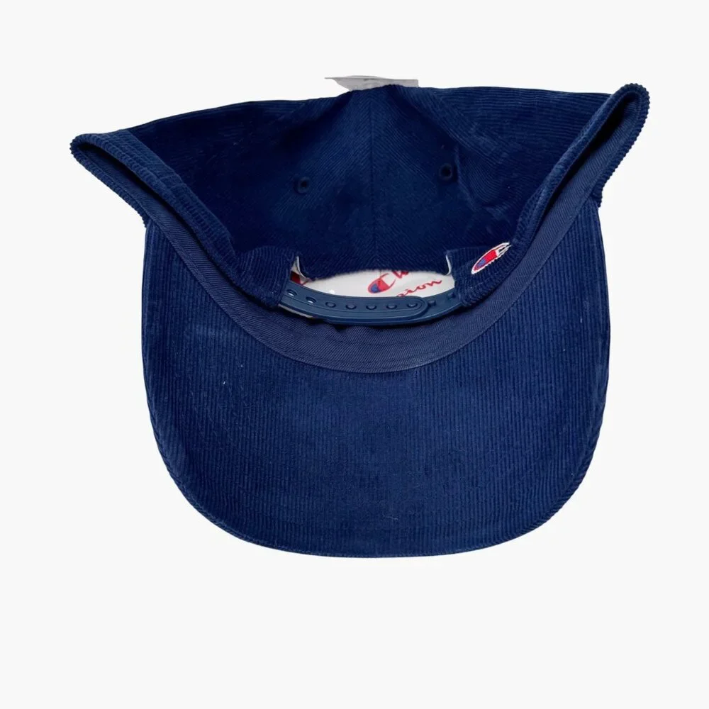 NEW Champion Adult Hobby Corduroy Baseball Hat - Navy